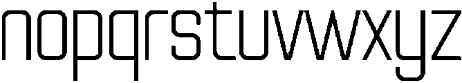 Vesue otf (400) Font LOWERCASE
