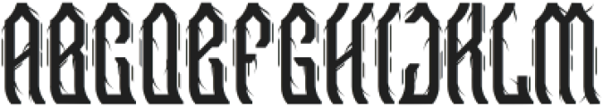 Vetlicaz Regular otf (400) Font UPPERCASE