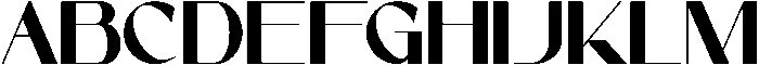 Vetto otf (400) Font UPPERCASE