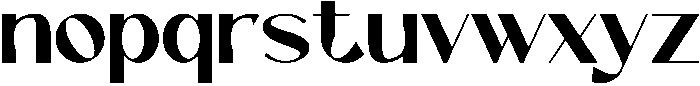 Vetto otf (400) Font LOWERCASE