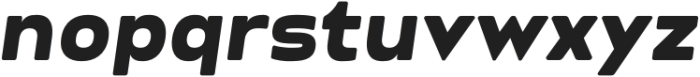 Vettom Bold Oblique otf (700) Font LOWERCASE
