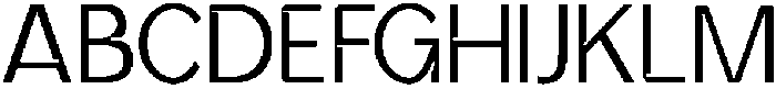 Vexane Regular otf (400) Font UPPERCASE