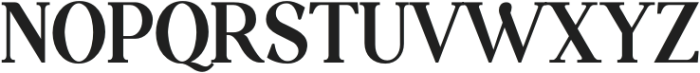 VexfordQuantumSerif Bold otf (700) Font UPPERCASE
