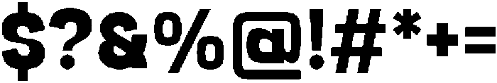 Vexora Regular otf (400) Font OTHER CHARS