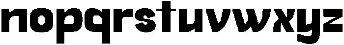 Vexora Regular otf (400) Font LOWERCASE