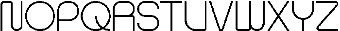 Vexorium Thin otf (100) Font UPPERCASE