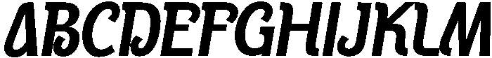 Vezanor  Italic otf (400) Font UPPERCASE