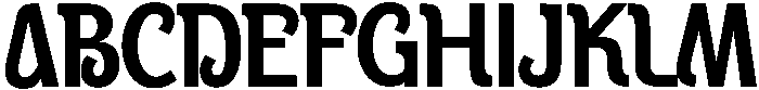 Vezanor  Regular otf (400) Font UPPERCASE