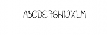 VenetteHen Font UPPERCASE