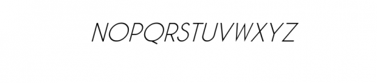 Ventura Sans Italic.otf Font UPPERCASE