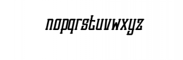 Vesaly.ttf Font LOWERCASE