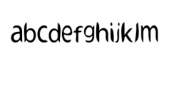 verza Font LOWERCASE