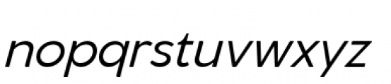 Venti Regular Italic Font LOWERCASE