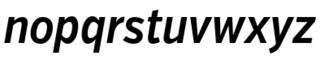 Verb Extra Condensed Semi Bold Italic Font LOWERCASE