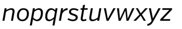Verb Regular Italic Font LOWERCASE
