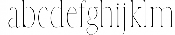 Veera Serif Typeface 3 Font LOWERCASE