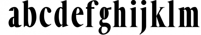 Veera Serif Typeface Font LOWERCASE