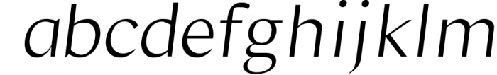 Veitari Typeface 5 Font LOWERCASE