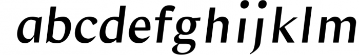 Veitari Typeface 6 Font LOWERCASE