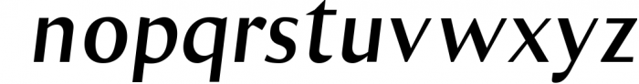 Veitari Typeface 6 Font LOWERCASE