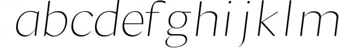 Veitari Typeface 8 Font LOWERCASE