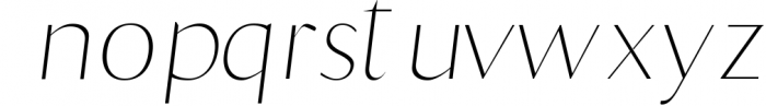 Veitari Typeface 8 Font LOWERCASE