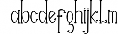 Vellary Family Font 3 Font LOWERCASE