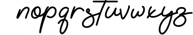 Vemina Handwritten Monoline Script Font 1 Font LOWERCASE