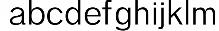 Vengeance Sans Serif Typeface 5 Font LOWERCASE