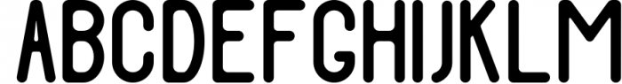 Venture Typeface Font UPPERCASE