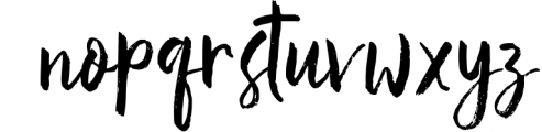 Vetto Rosella - Handwritting Font Font LOWERCASE