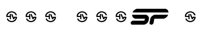 Veloped Logotype Font OTHER CHARS