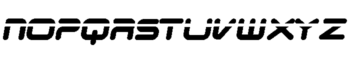 Veloped Logotype Font UPPERCASE