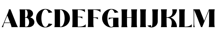 Veloura Demo Regular Font UPPERCASE