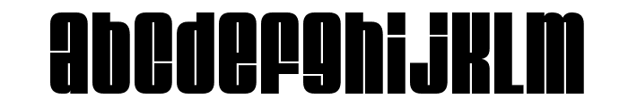 VelvendaMegablack-Regular Font LOWERCASE