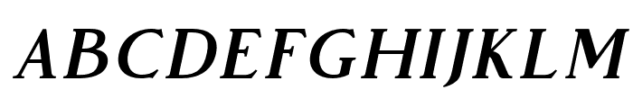 VendeurFree-Italic Font LOWERCASE