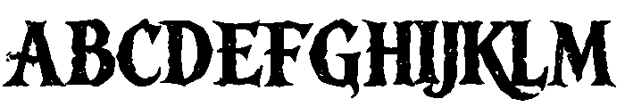 Vengeance at Sea FONT