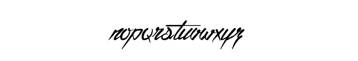 Ventilla Script Font LOWERCASE