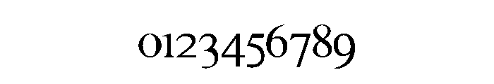 Ventura Times Font OTHER CHARS