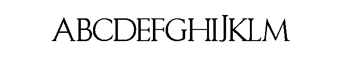 Ventura Times Font UPPERCASE