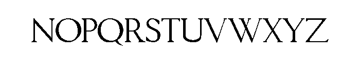 Ventura Times Font UPPERCASE