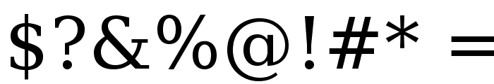 Verana-Regular Font OTHER CHARS