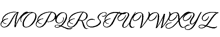 Verandah Reverie PERSONAL USE PERSONAL USE ONLY Font UPPERCASE