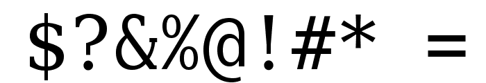 Verily Serif Mono Font OTHER CHARS