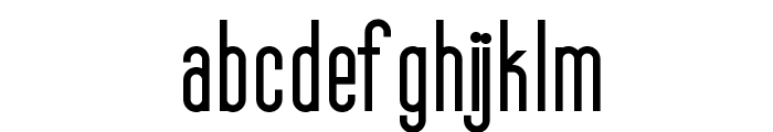 VertigoPlusFLF-Bold Font LOWERCASE