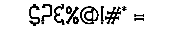 Veruzza Font OTHER CHARS