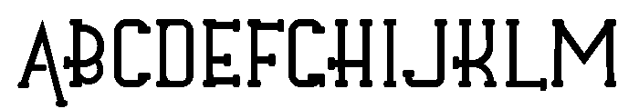 Veruzza Font UPPERCASE