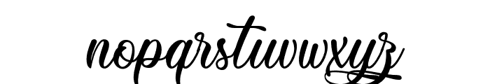 Vesta Night - Personal Use Font LOWERCASE