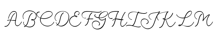 Vestardia Regular Font UPPERCASE