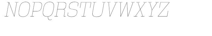 Vectipede Ultra Light Italic Font UPPERCASE